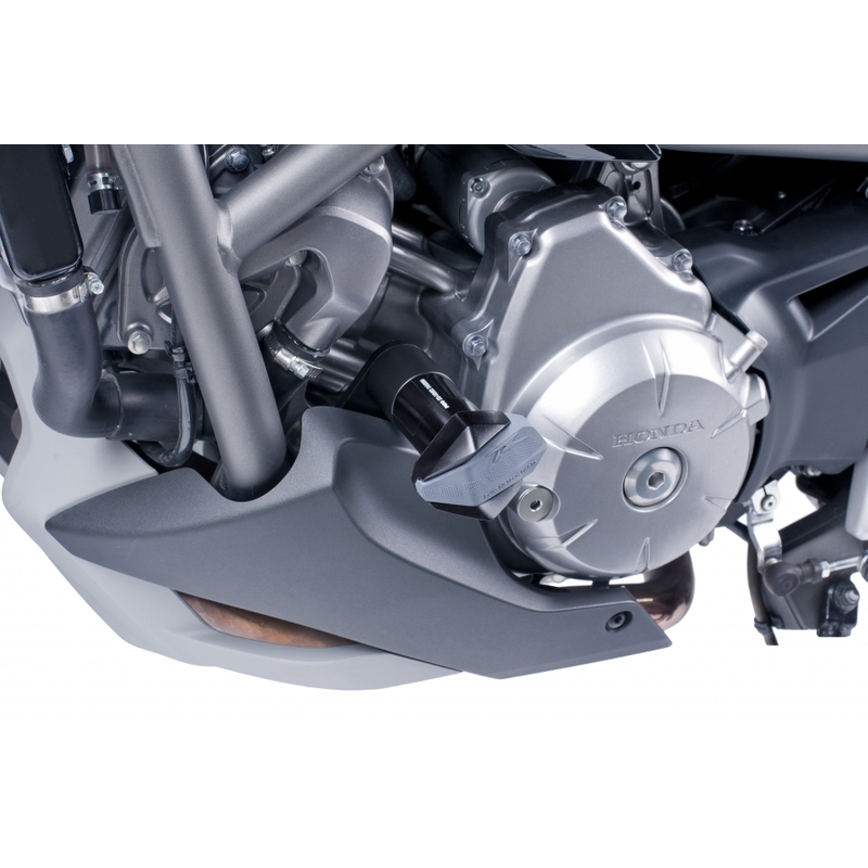 Traktionsprotektoren Puig R12 - Honda NC700X, NC750X schwarz