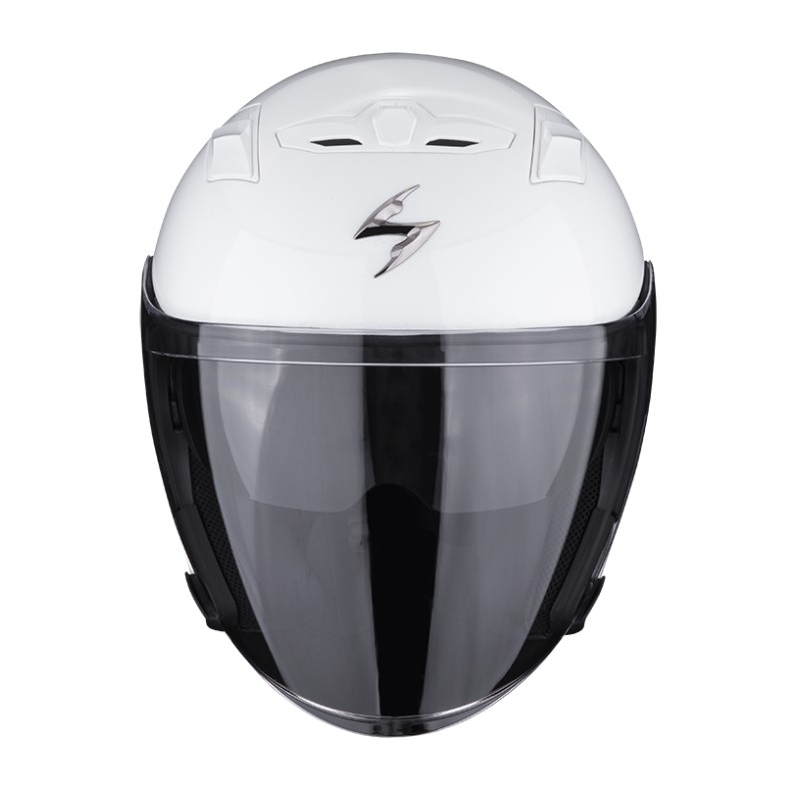 Offener Motorradhelm SCORPION EXO-230 Solid weiß