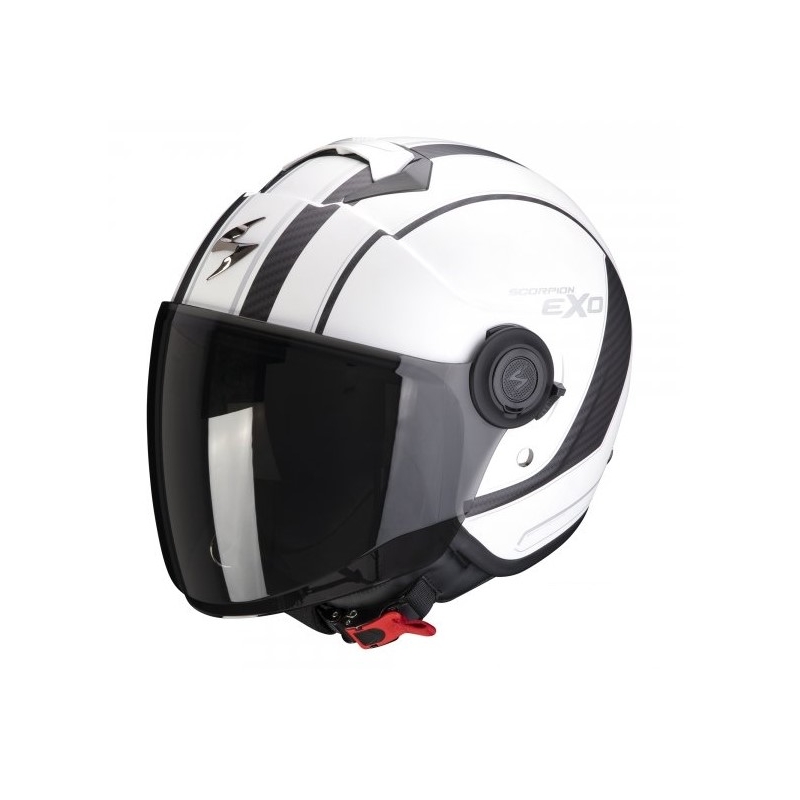 Offener Motorradhelm SCORPION EXO-CITY SCOOT matt weiß-schwarz