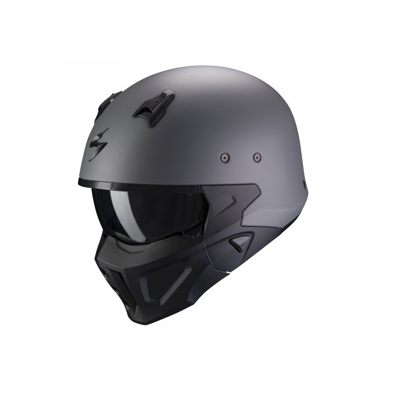 Helm SCORPION COVERT-X massiv matt zementgrau