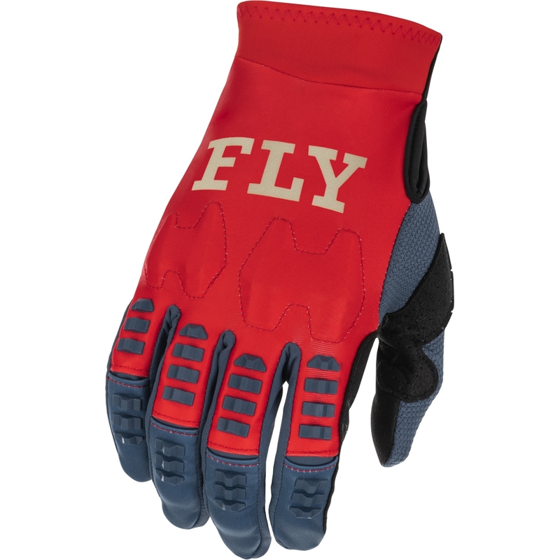 Motocross-Handschuhe FLY Racing Evolution DST 2022 grau-rot