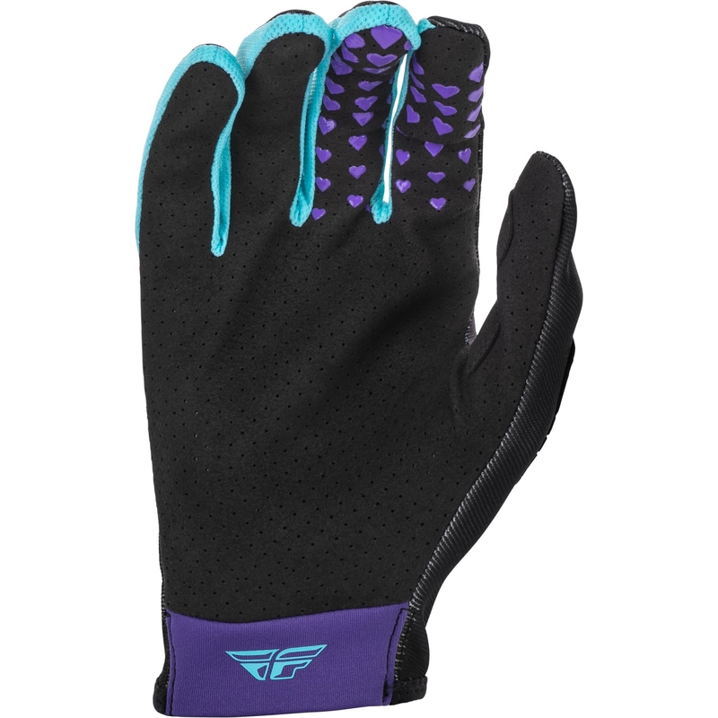 Damen Motocross Handschuhe FLY Racing Lite 2022 schwarz und blau
