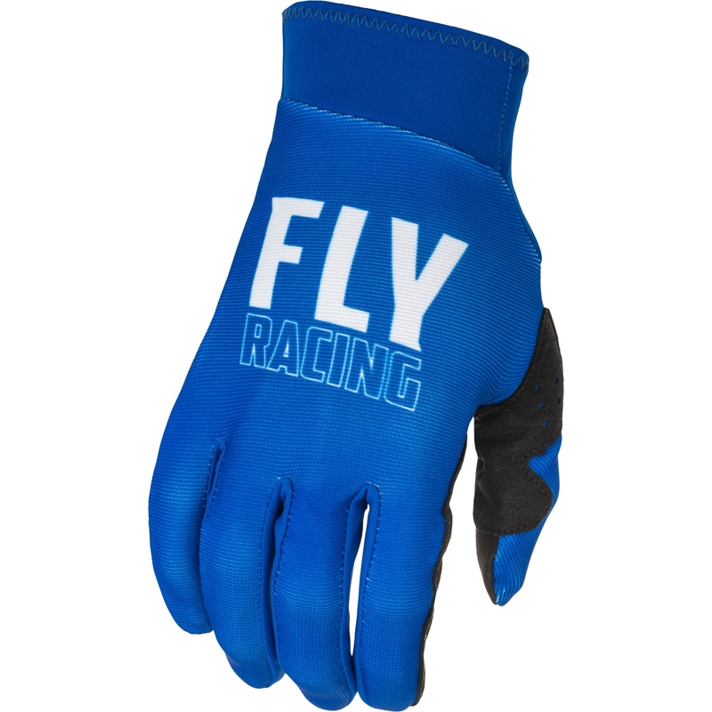 Motocross-Handschuhe FLY Racing Pro Lite weiß-blau