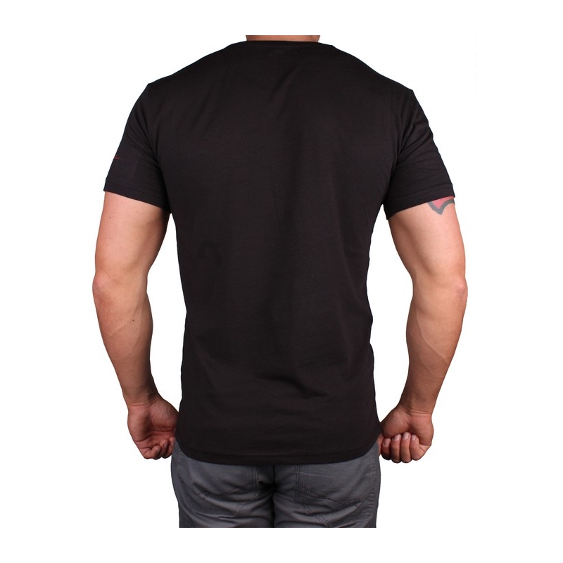 T-shirt s motivem MotoZem Ready to race schwarz Ausverkauf