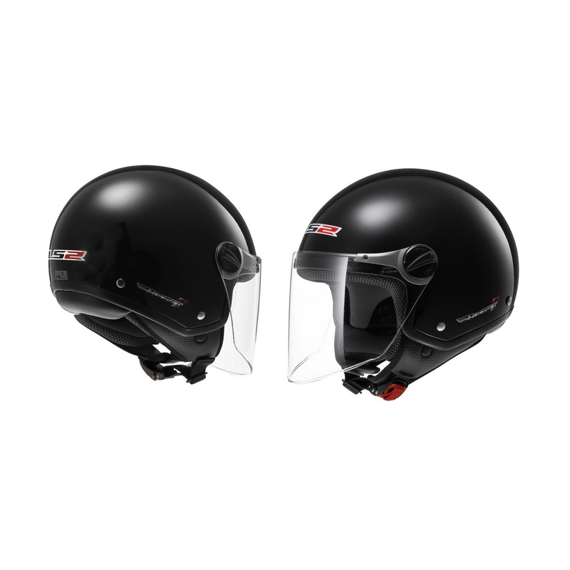 Motorradhelm offen LS2 OF560 ROCKET II schwarz matt Ausverkauf