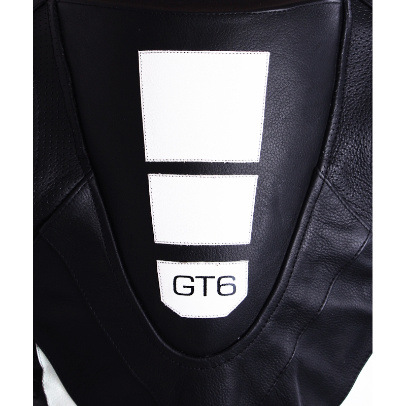 Men's Street Racer GT6 schwarz-weiß Jacke Ausverkauf