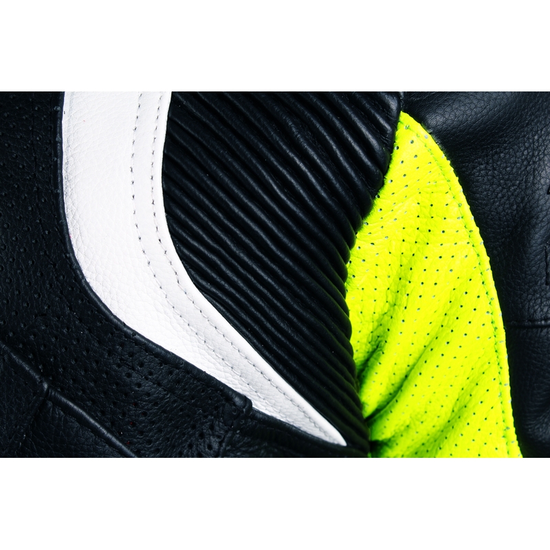 Men's Street Racer GT6 Jacke schwarz-weiß-fluo gelb Ausverkauf