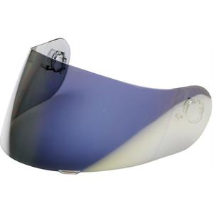 Blaues Iridium-Plexiglas HJC HJ-33