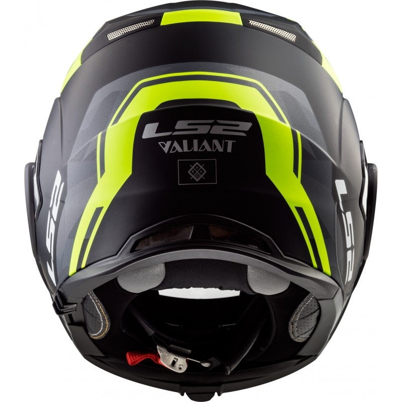 Klapphelm LS2 FF399 Valiant Line schwarz-fluo gelb - II. Qualität