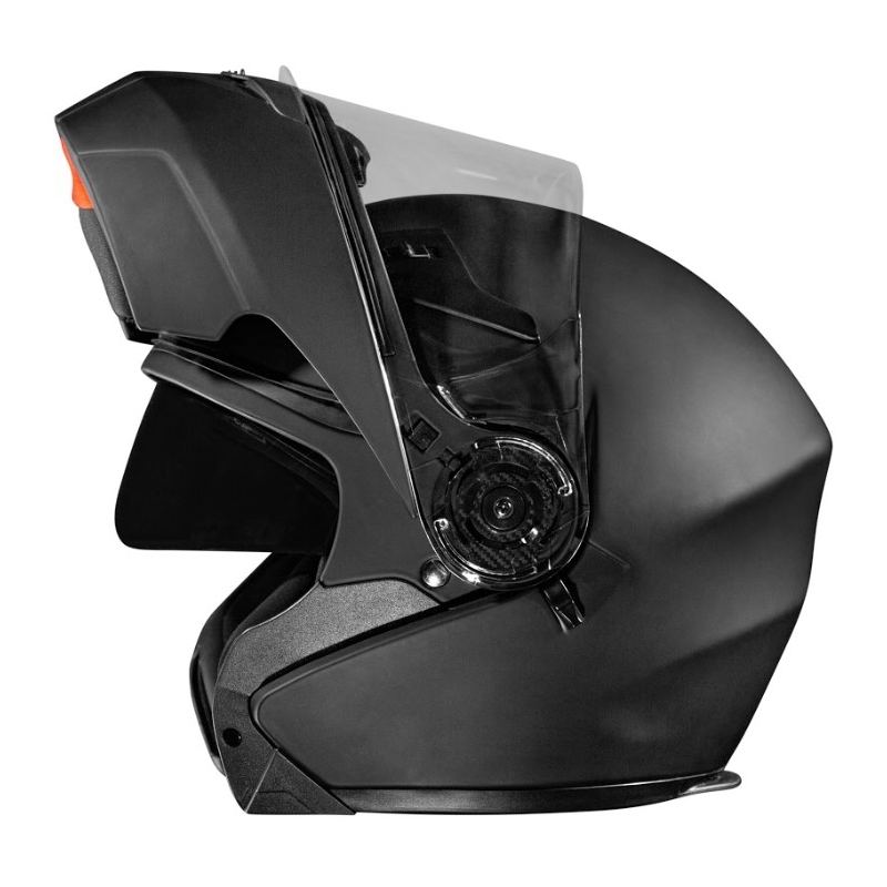 Klappbarer Motorradhelm Ozone Wind schwarz matt - Klasse II