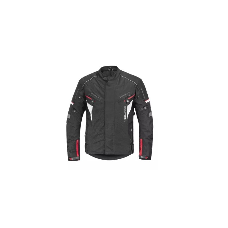 Motorradjacke 4SQUARE Roadster schwarz-weiß-rot Ausverkauf