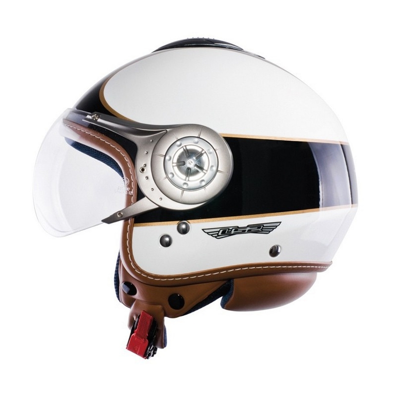 LS2 Cruiser White Open Motorradhelm Ausverkauf