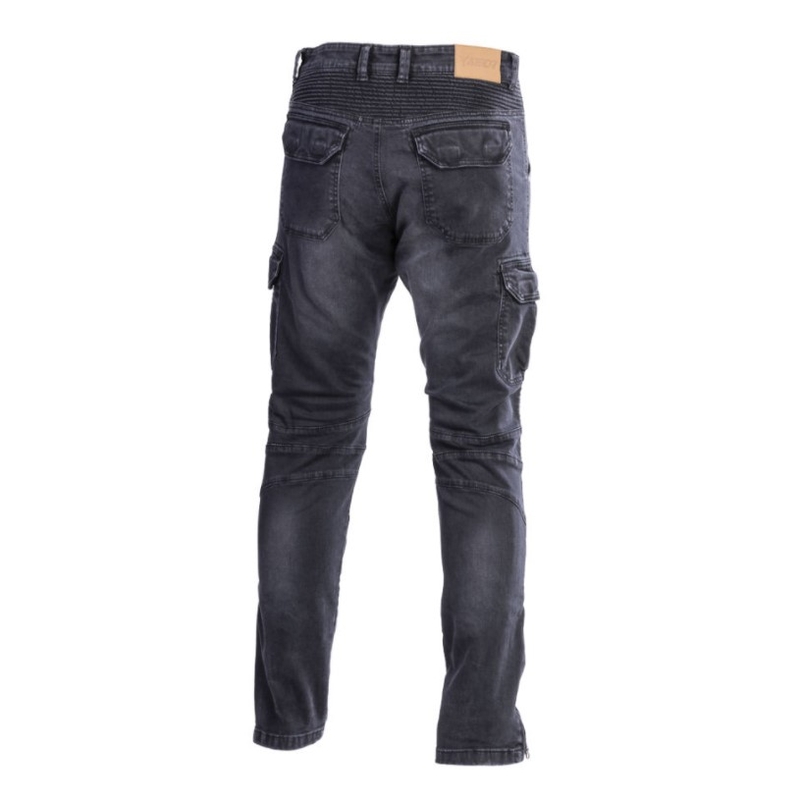SECA Square Schwarze Motorradjeans Ausverkauf