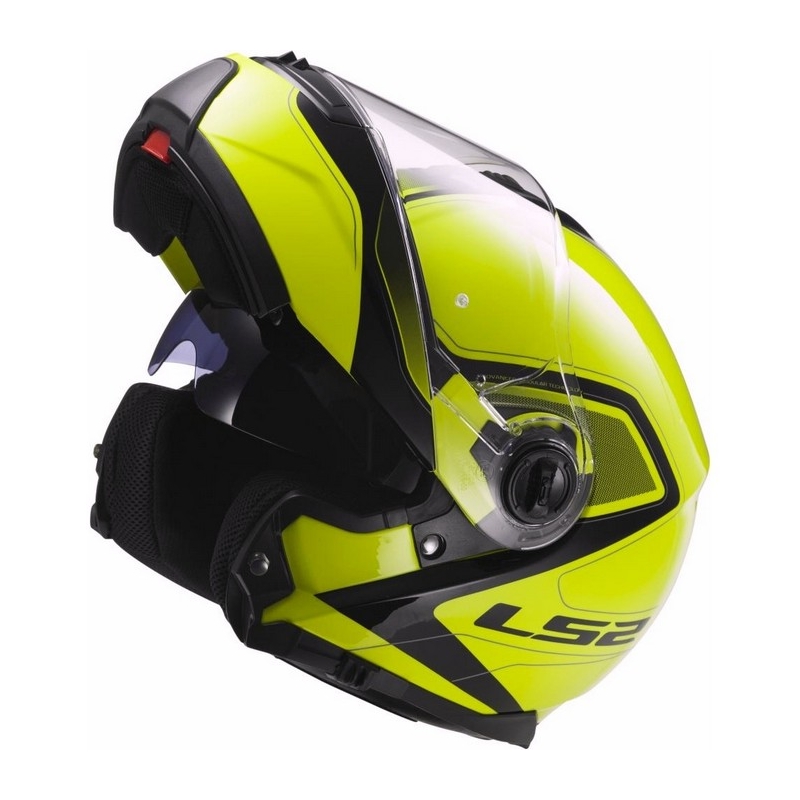 Klappbarer Motorradhelm LS2 FF325 Strobe Civik Hi-Vis