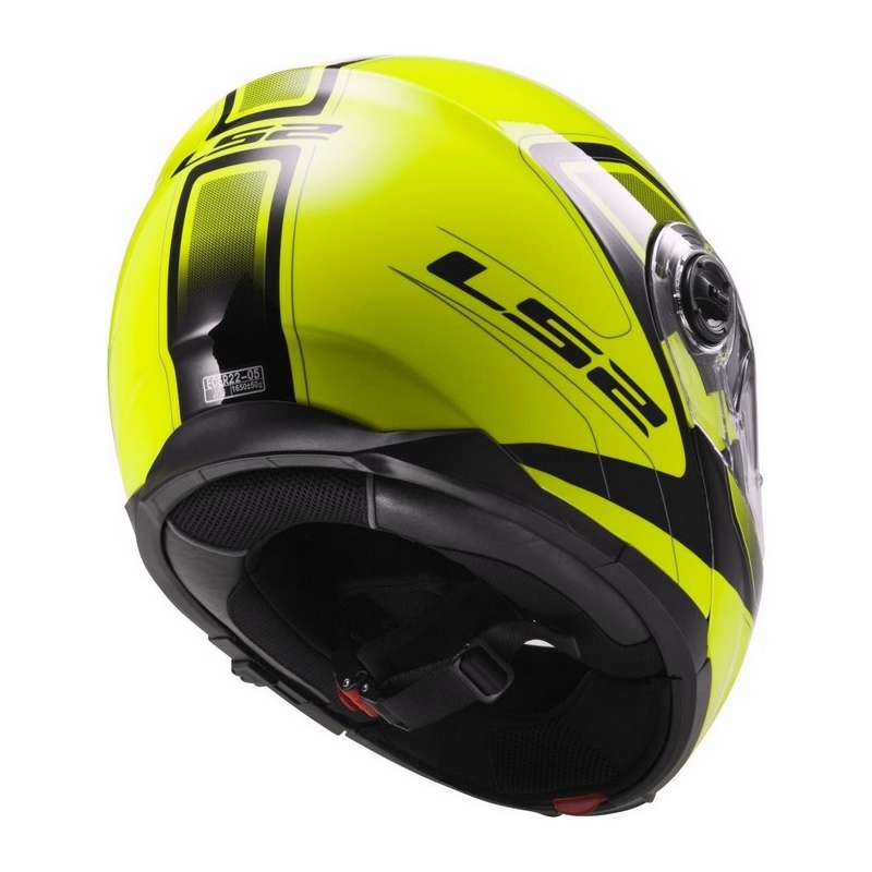 Klappbarer Motorradhelm LS2 FF325 Strobe Civik Hi-Vis