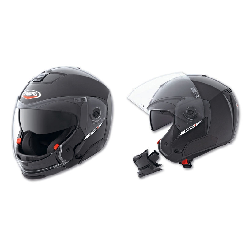Moto Helm CABERG HYPER X Smart schwarz Ausverkauf