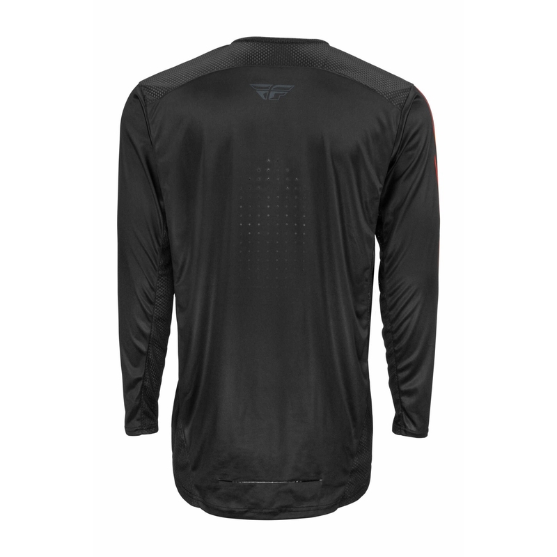 Motocross-Trikot FLY Racing Lite 2022 grau-rot-gelb