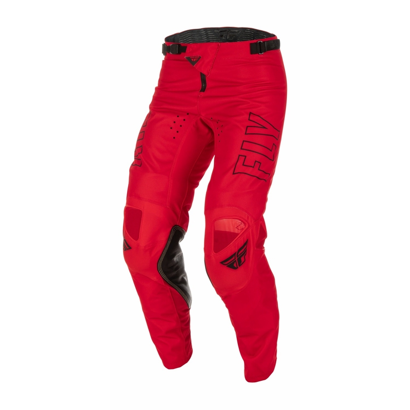 Motocross-Hose FLY Racing Kinetic Fuel 2022 schwarz und rot