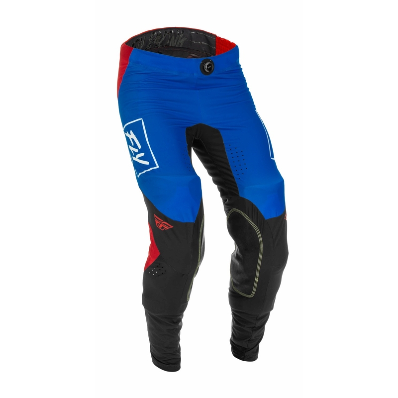 Motocross-Hose FLY Racing Lite 2022 rot-schwarz-blau