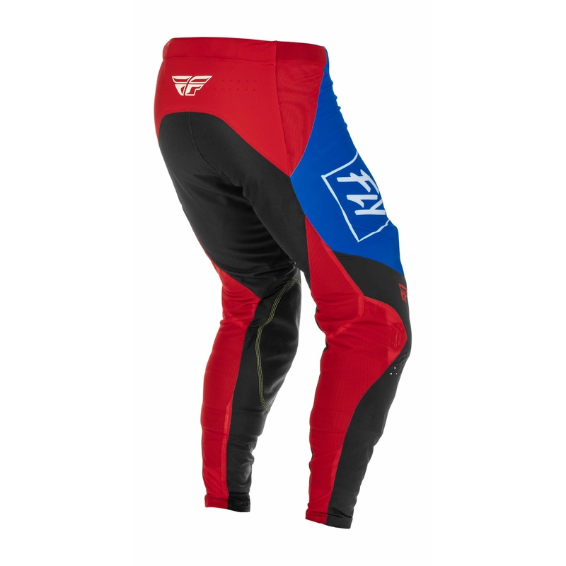 Motocross-Hose FLY Racing Lite 2022 rot-schwarz-blau