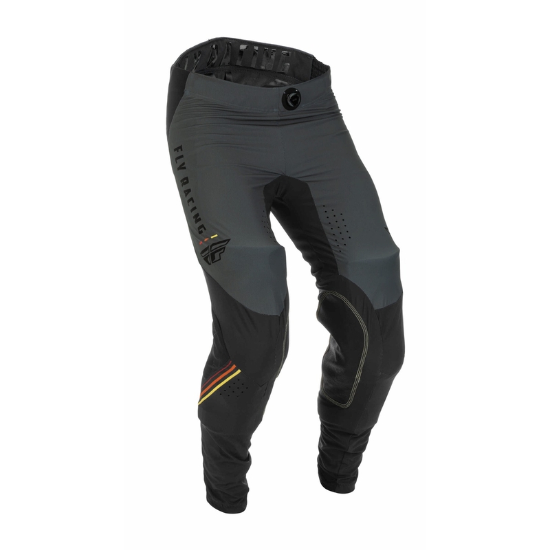 Motocross-Hose FLY Racing Lite 2022 rot-gelb-grau