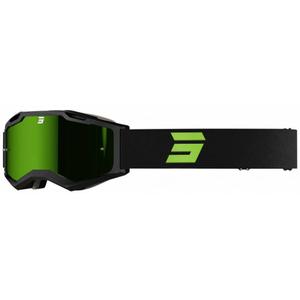 Motocross-Schutzbrille Shot Iris 2.0 Tech schwarz-grün