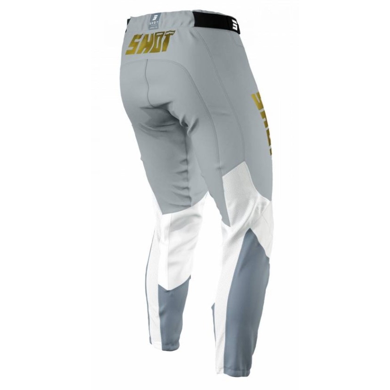 Shot Aerolite Prime Motocross-Hose weiß-grau