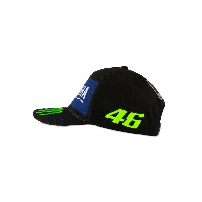 Kappe VR46 Valentino Rossi Yamaha schwarz