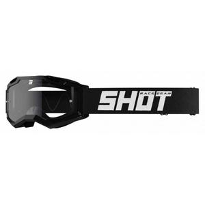 Motocross-Schutzbrille Shot Assault 2.0 Solid schwarz