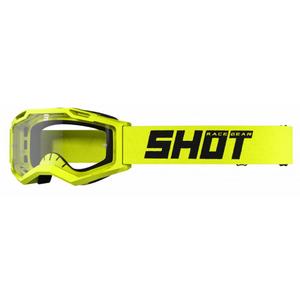 Shot Assault 2.0 Solid fluo gelb Motocrossbrille