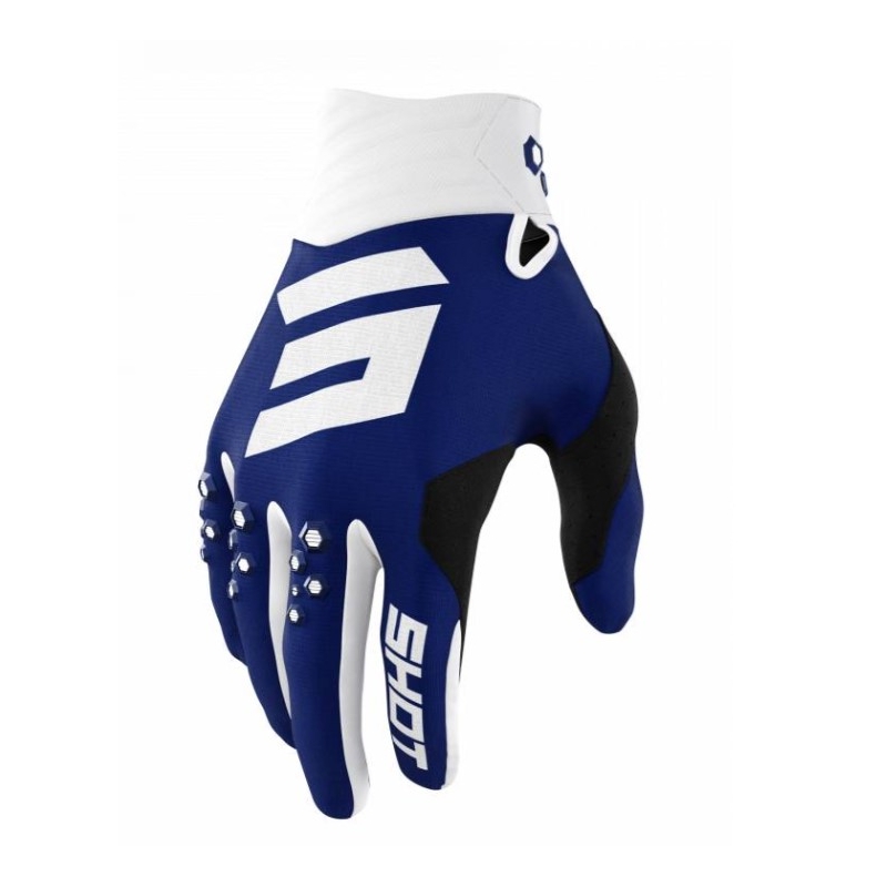 Motocross Handschuhe Shot Contact blau Ausverkauf