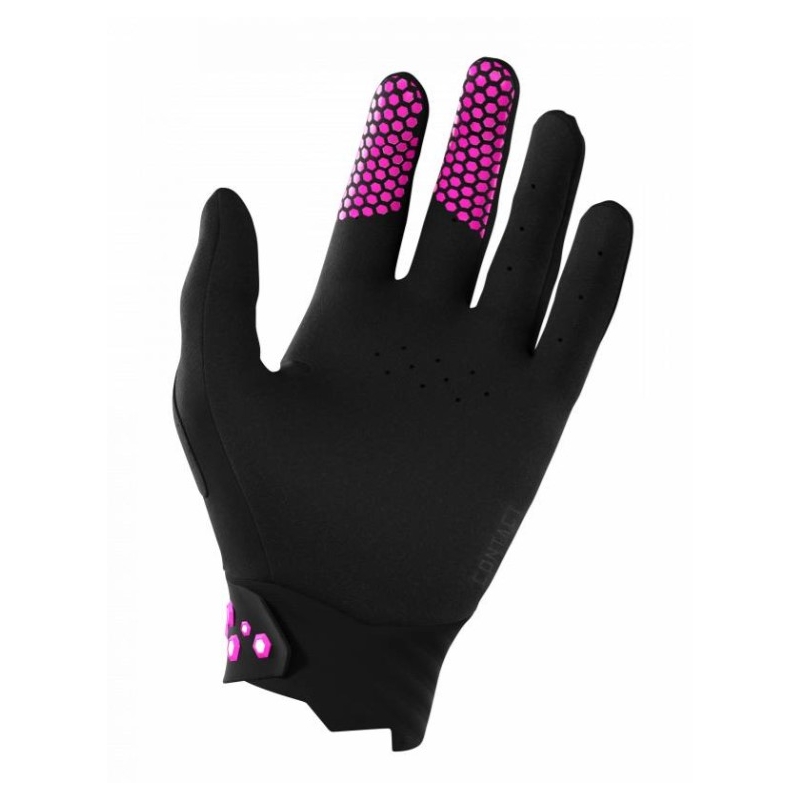 Motocross-Handschuhe Shot Contact schwarz und rosa Ausverkauf