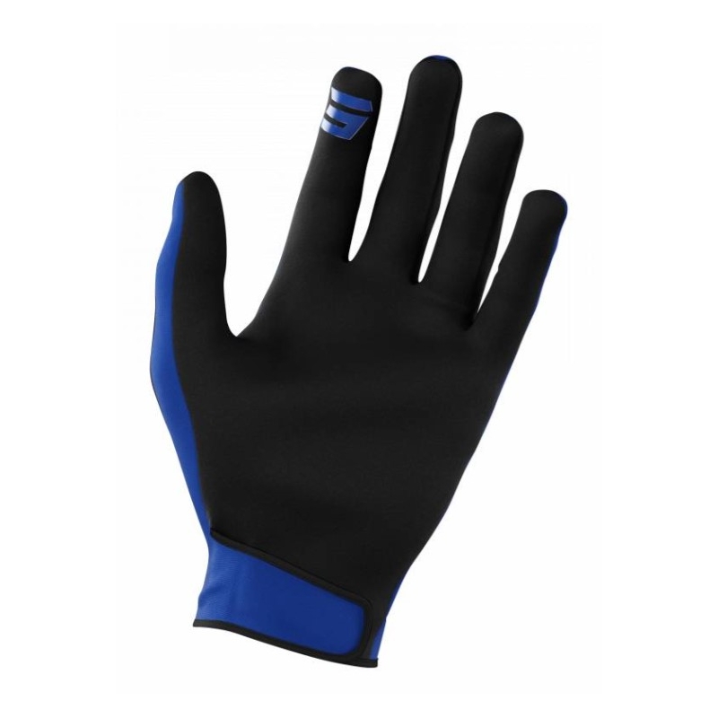 Motocross Handschuhe Shot Raw Burst Blau Ausverkauf