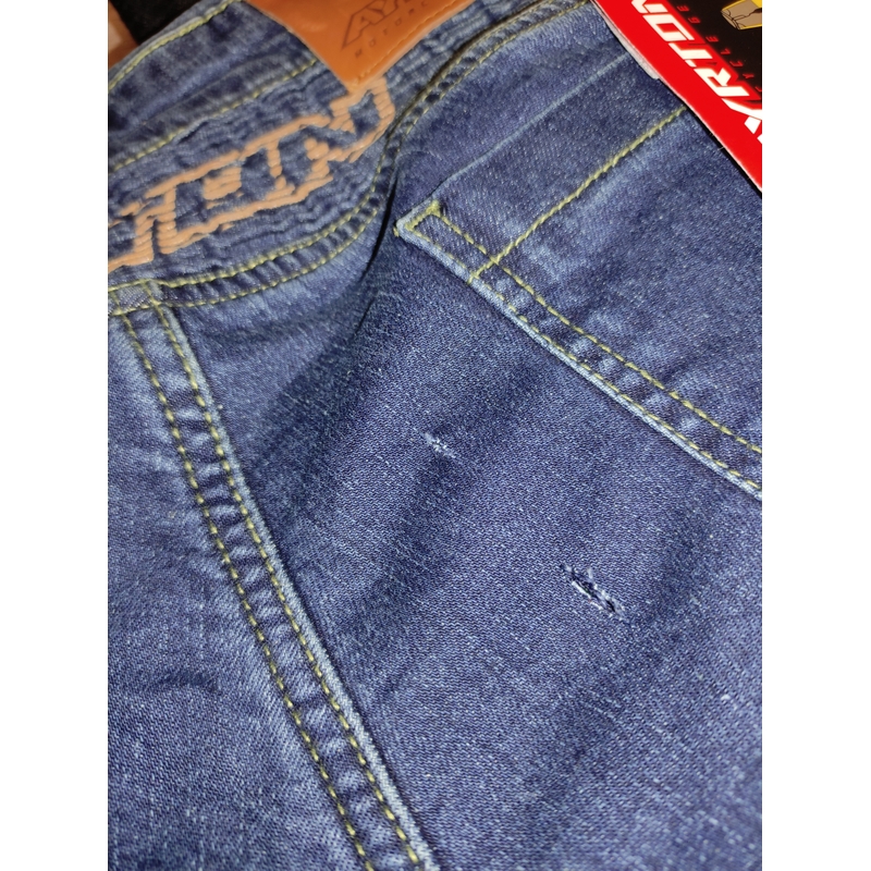 Kevlar Motorrad Jeans Ayrton 505 blau - II. Qualität
