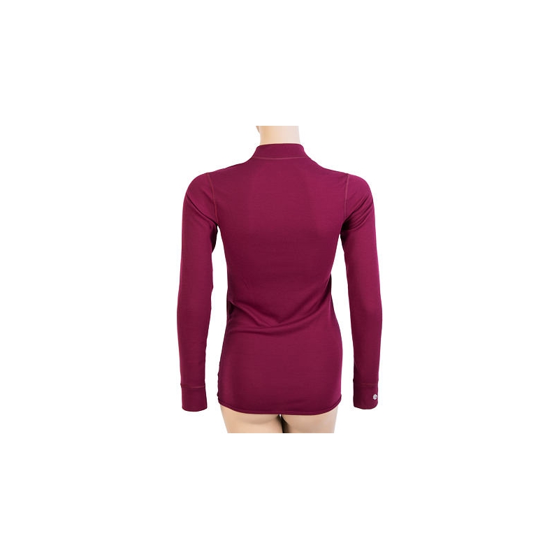 Damen Funktionsshirt Sensor Double Face lila - langarm Ausverkauf