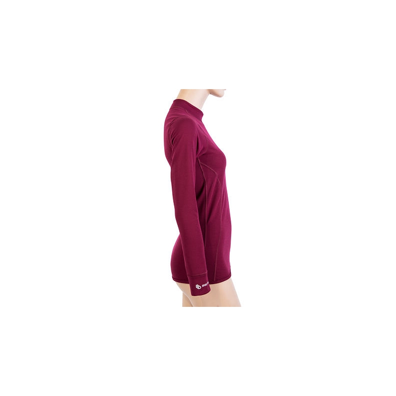 Damen Funktionsshirt Sensor Double Face lila - langarm Ausverkauf
