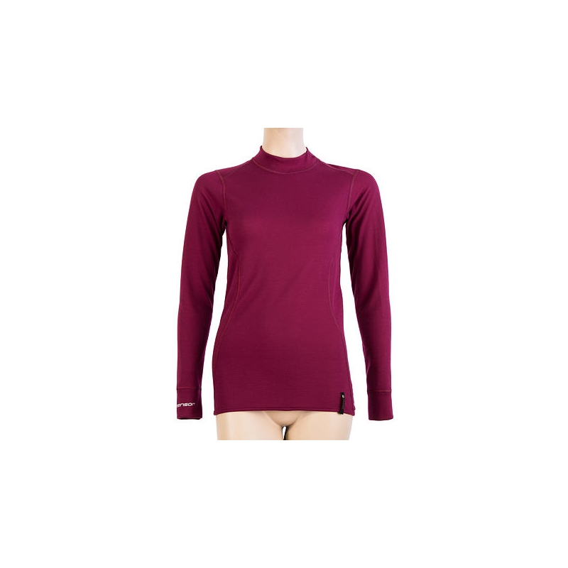 Damen Funktionsshirt Sensor Double Face lila - langarm Ausverkauf