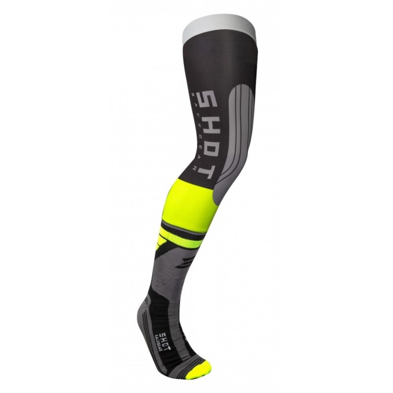 Socken Shot Interceptor 2.0 grau-fluo gelb Ausverkauf
