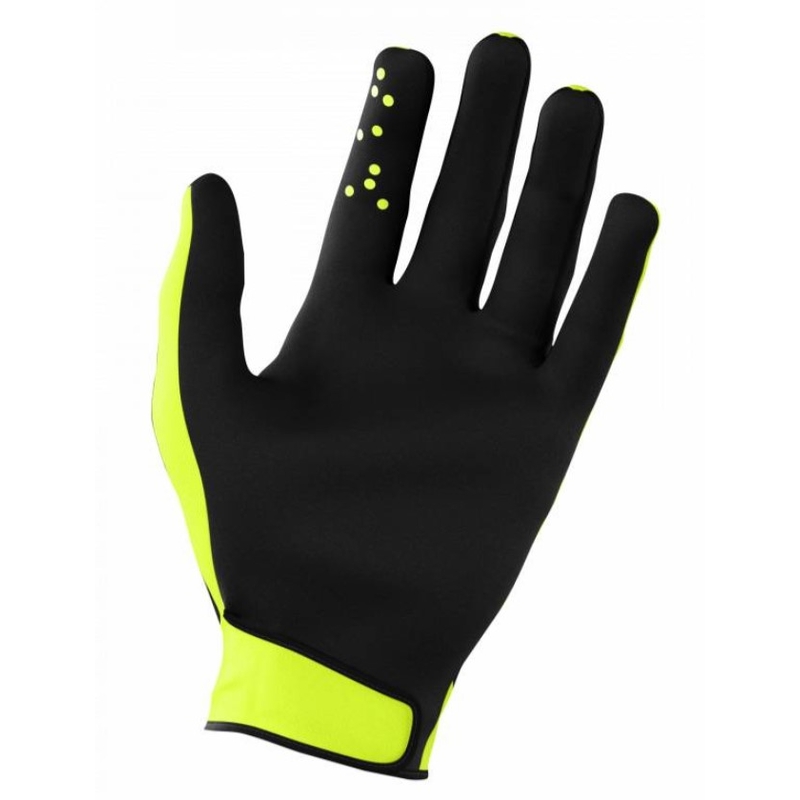 Motocross Handschuhe Shot Devo Skin schwarz-fluo gelb