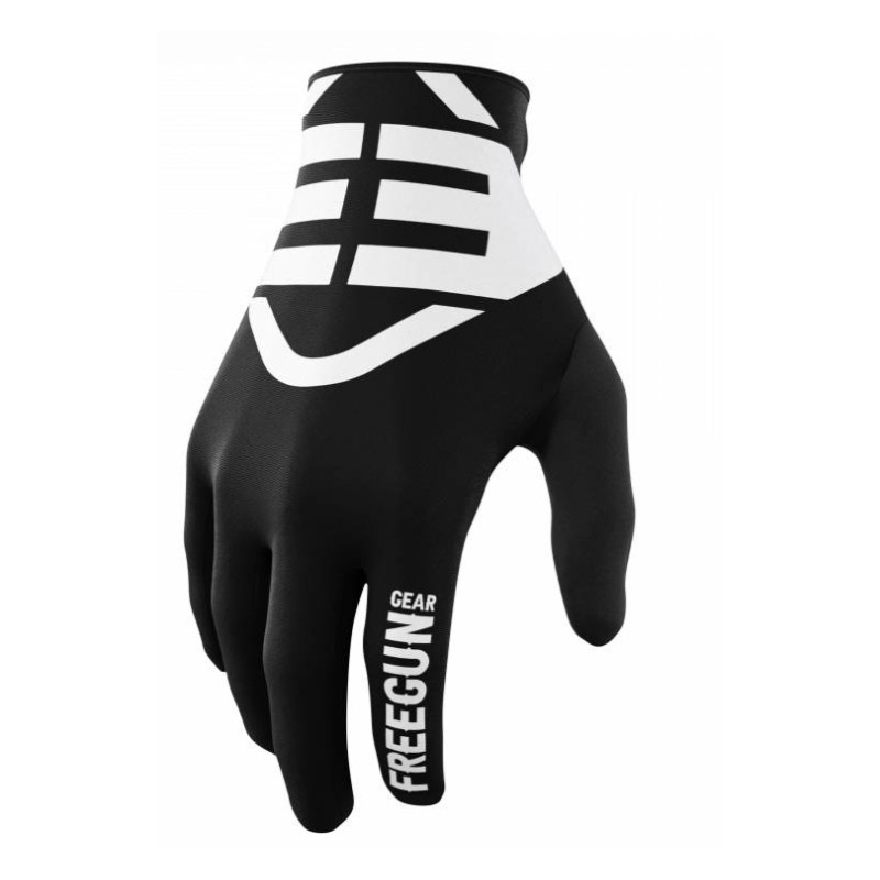 Kinder Motocross Handschuhe Shot Devo Skin weiß-schwarz