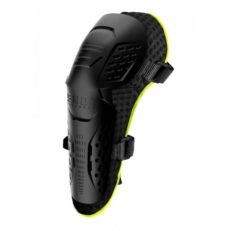 Ellbogenschützer Shot Optimal 2.0 schwarz-fluo gelb