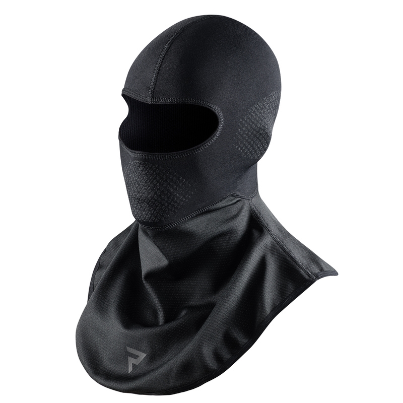 Rebelhorn Therm II Wind Schwarz Helm Thermohaube