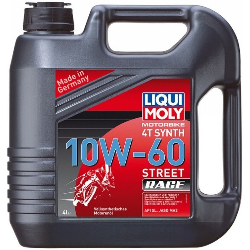 LIQUI MOLY Motorrad 4T Synth 10W60 Race 4 L