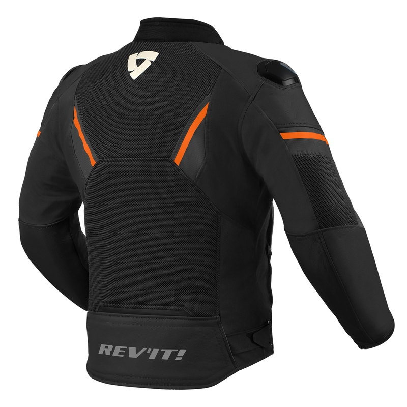 Motorradjacke Revit Mantis 2 H2O schwarz-orange Ausverkauf