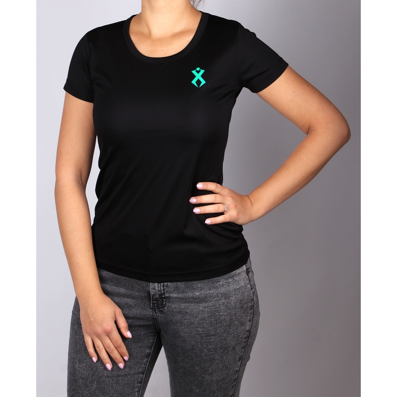 Damen Funktions-T-Shirt Rilax Hrama schwarz