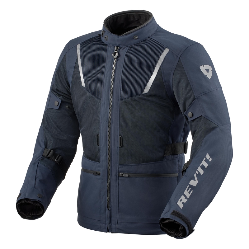 Revit Levante 2 H2O Motorradjacke dunkelblau