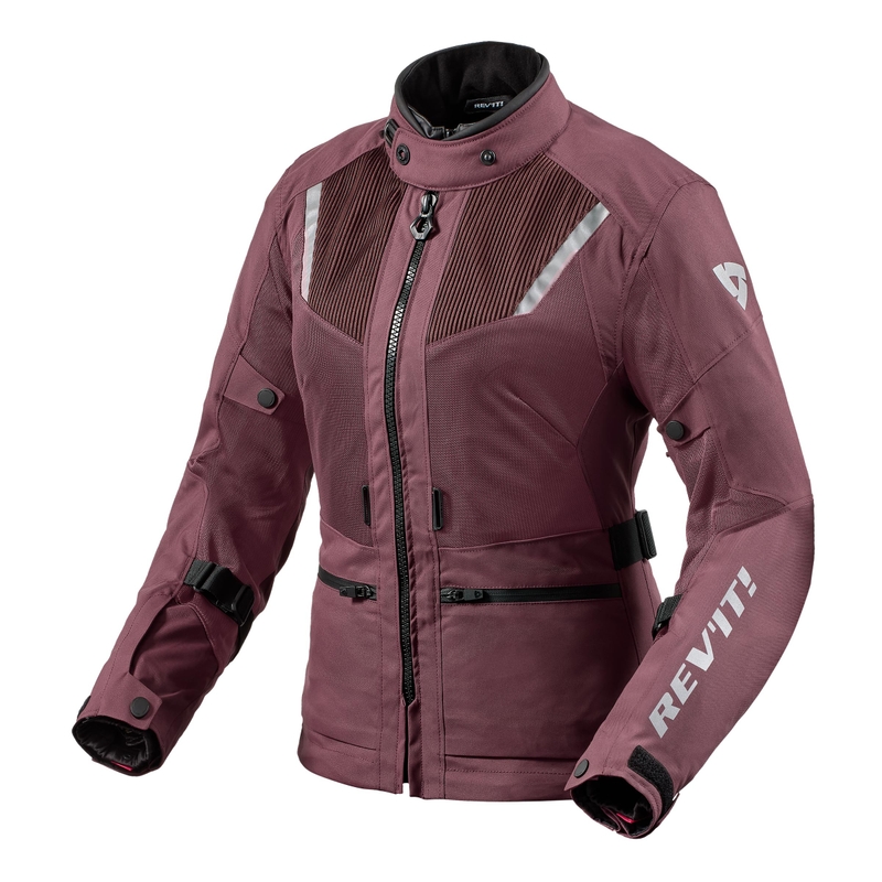 Revit Levante 2 H2O Motorradjacke für Frauen Dunkelrot Ausverkauf