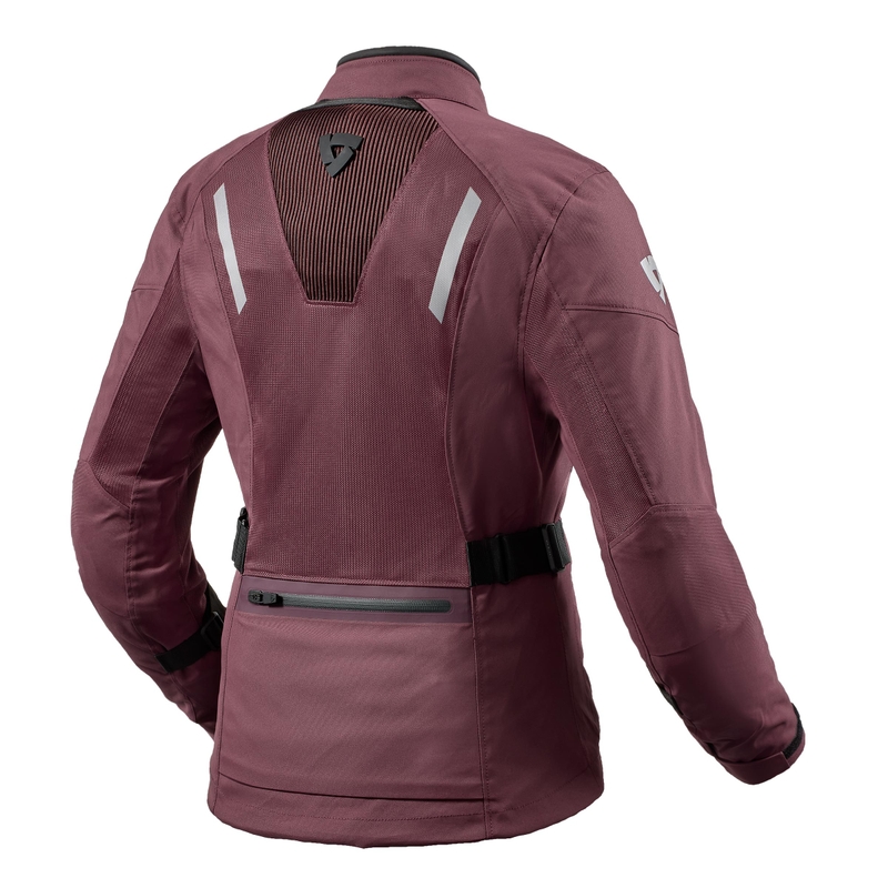 Revit Levante 2 H2O Motorradjacke für Frauen Dunkelrot Ausverkauf