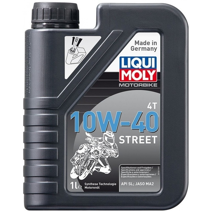 Motoröl LIQUI MOLY Motorbike 4T 10W40 Street 1 l