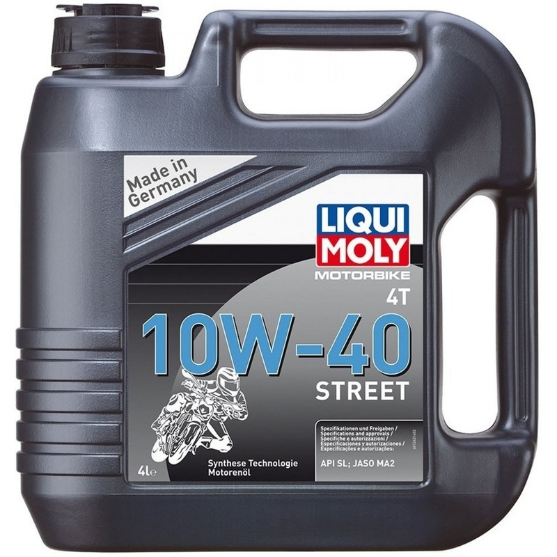 Motoröl LIQUI MOLY Motorbike 4T 10W40 Street 4 l